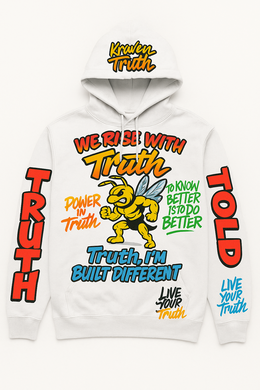 Built different truth hoodie