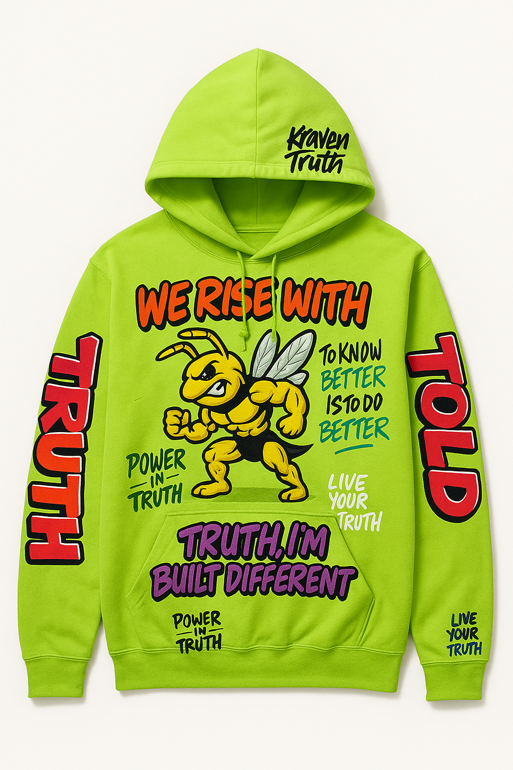 Built different truth hoodie